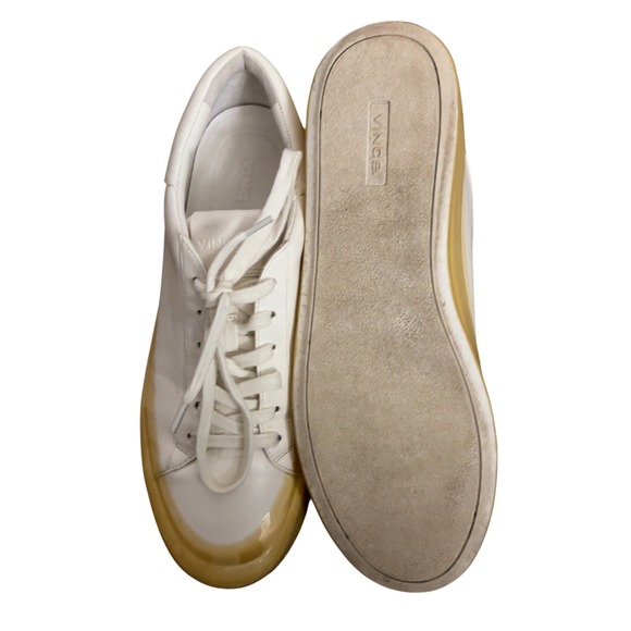 Gabi Dipped Contrast Sole Platform Sneakers Size 10 - Picture 8 of 11